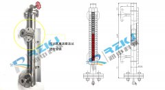  磁翻板液位計安裝不上原因案例分析及采購時需提供的工況參數