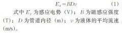 電磁流量計在油田注聚剖面測井中的測量特性分析